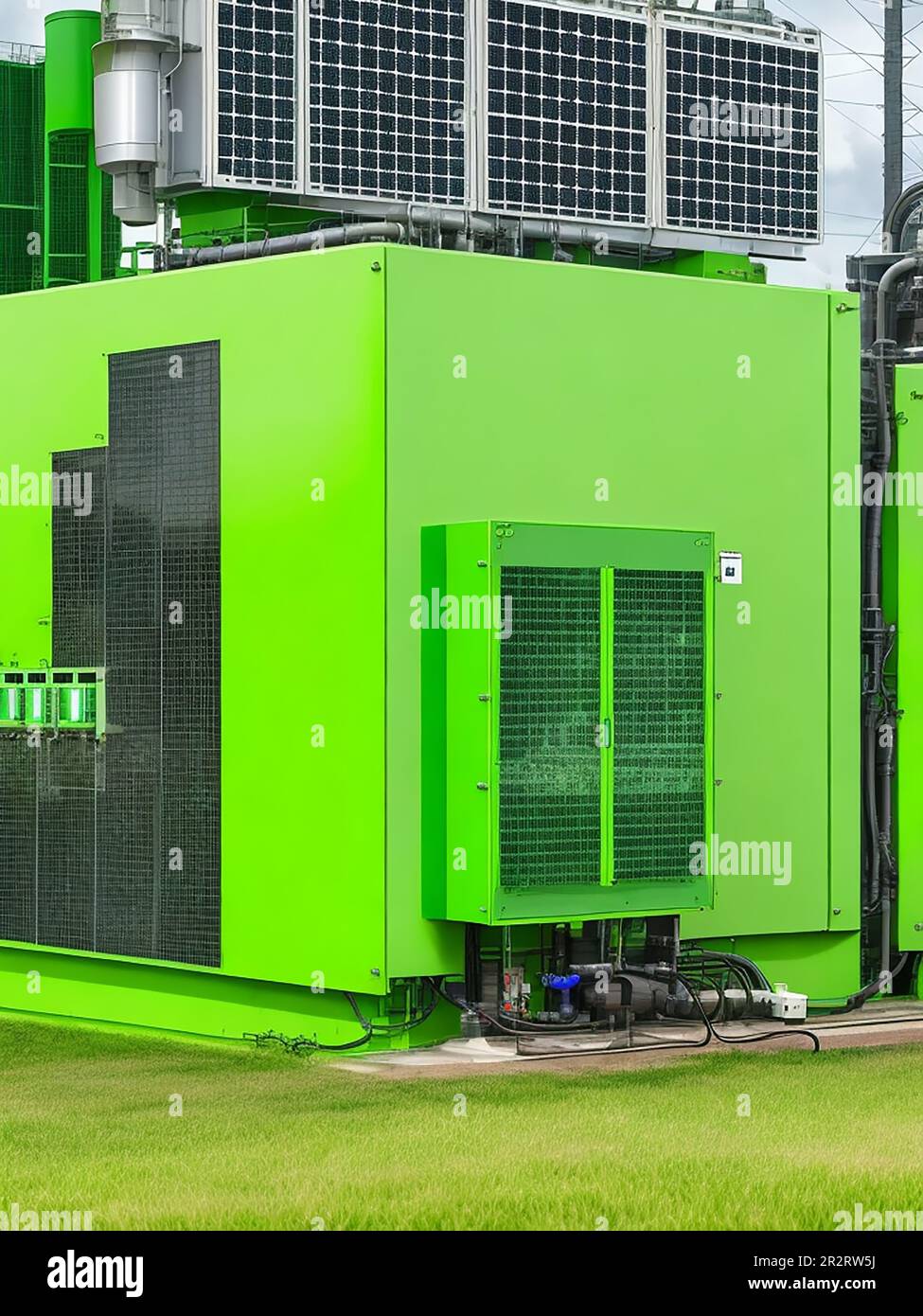 Green energy generator of the environment, power generation station of