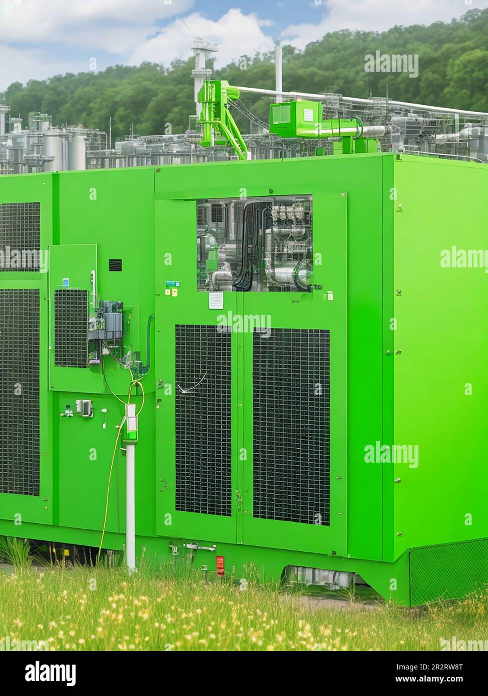 Green energy generator of the environment, power generation station of