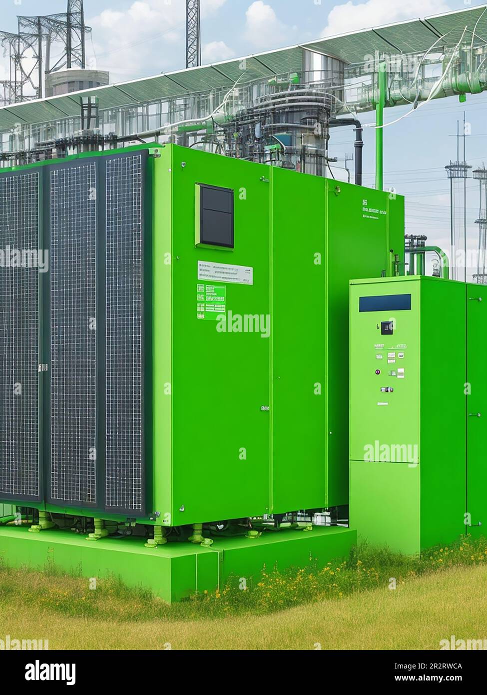 Green energy generator of the environment, power generation station of