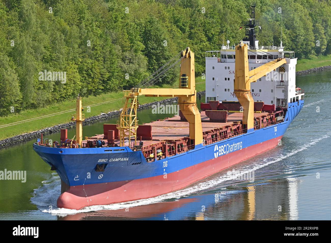 Genral Cargo Ship BBC CAMPANA Stock Photo