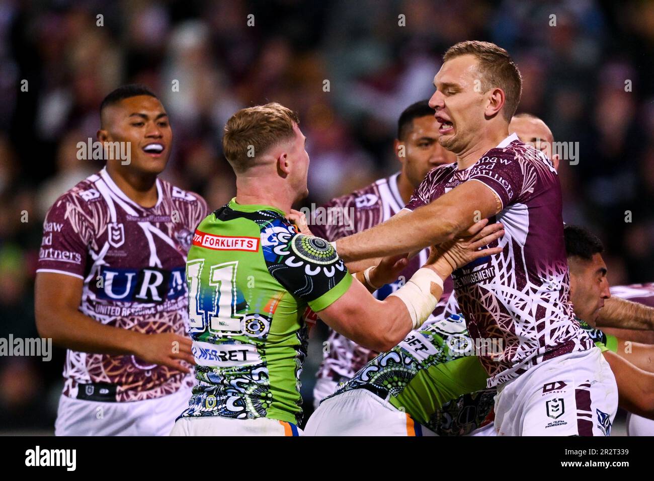 Canberra Raiders v Manly-Warringah Sea Eagles, NRL Round 12, Full Matc  in 2023