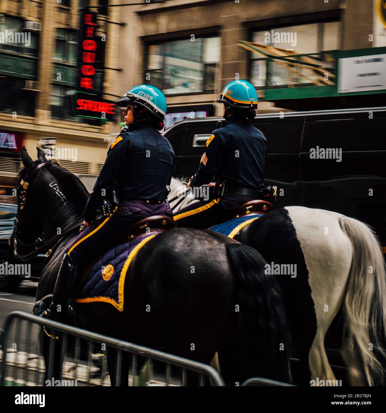 NYPD Horse New York City Stock Photo Alamy