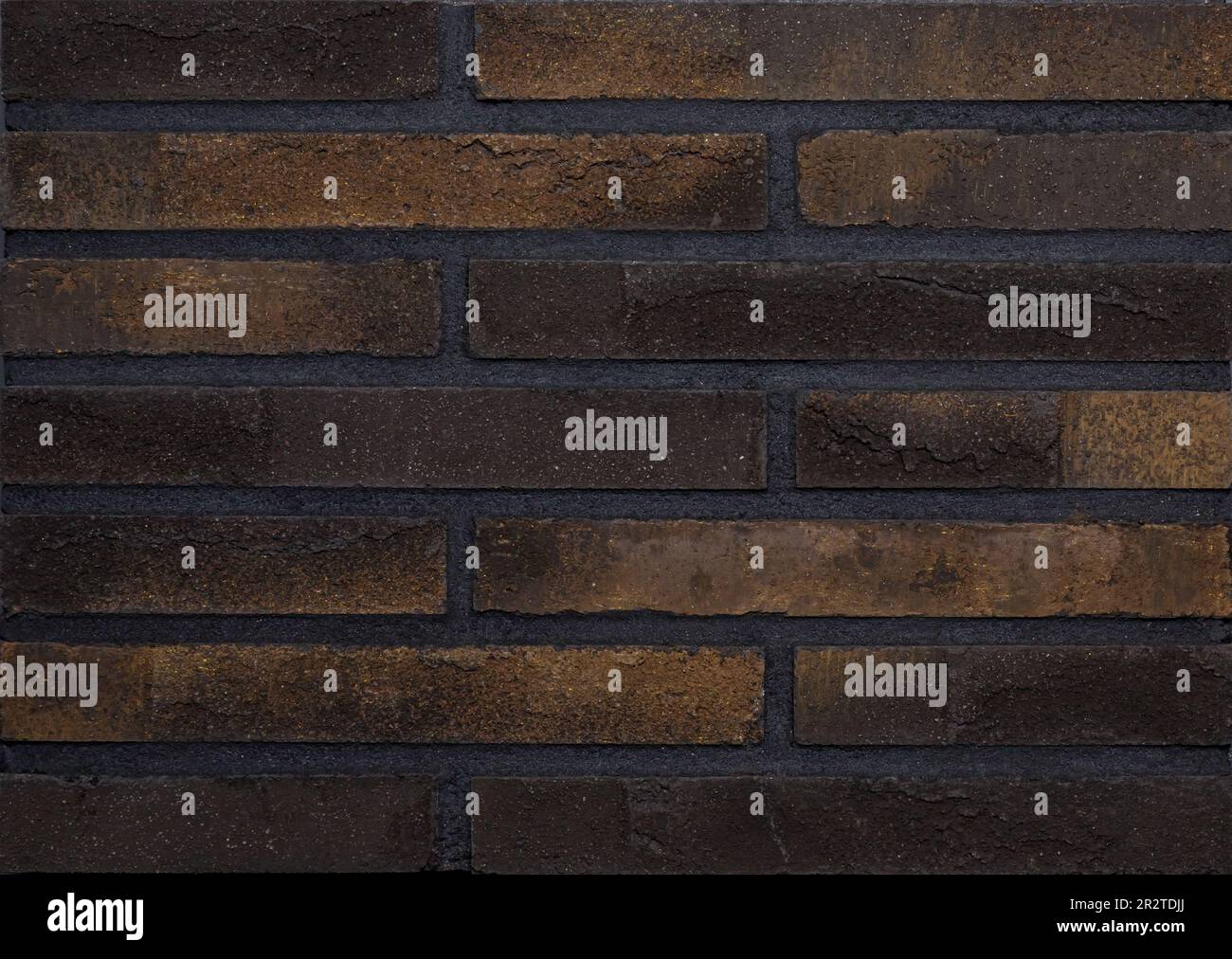 Dark Brick Background Stock Photo