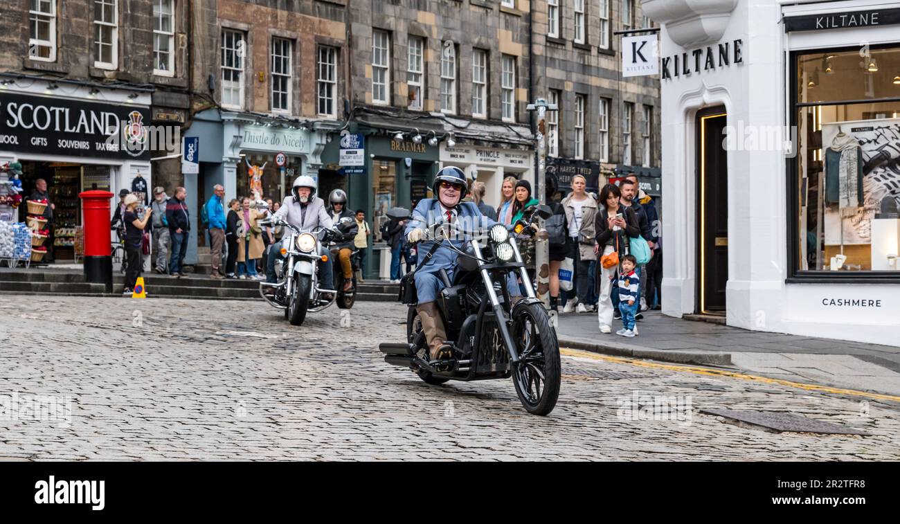Edinburgh, Scotland, UK, 21st May 2023. Distinguished Gentlemen’s Ride