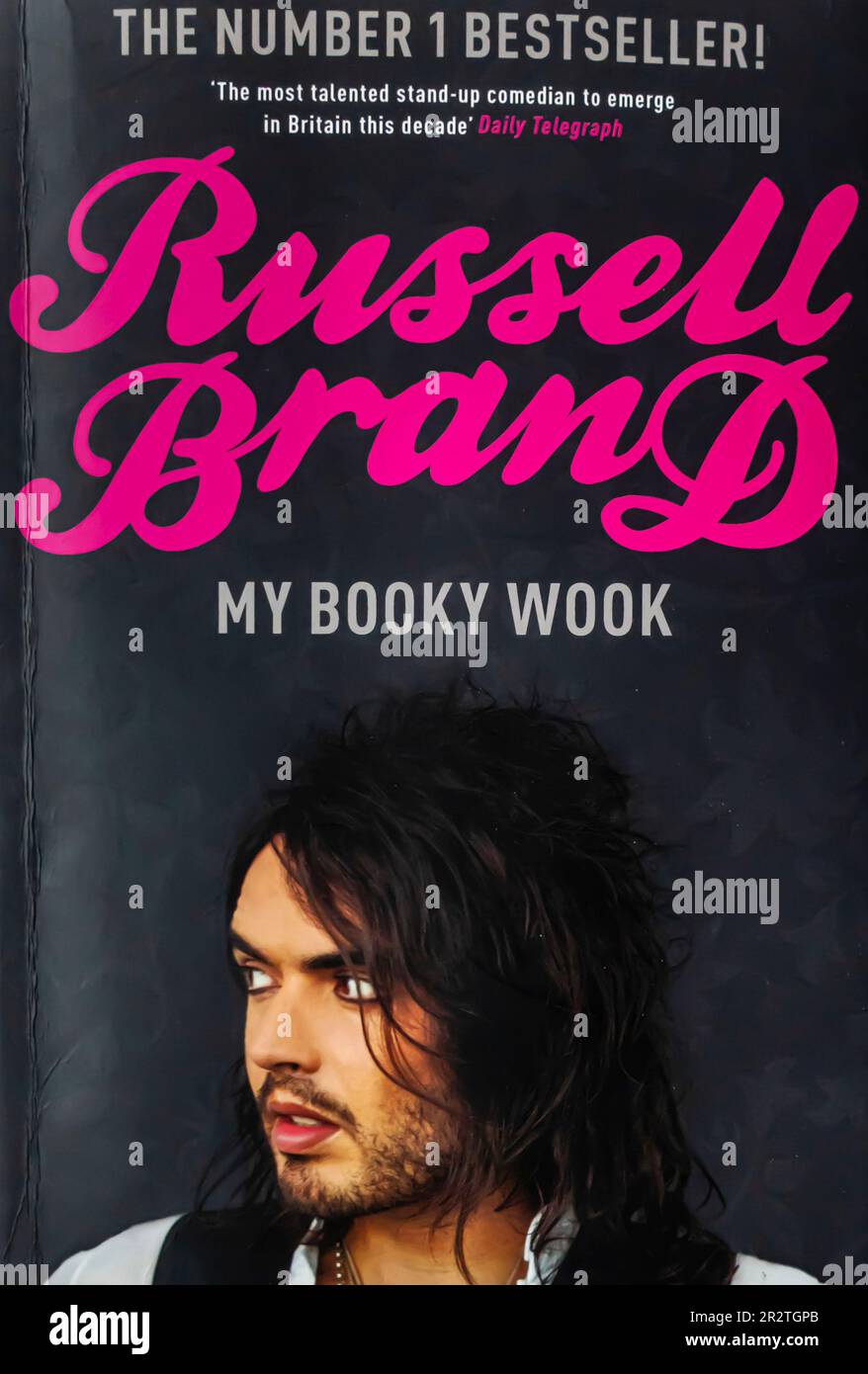 My Booky Wook Book by Russell Brand  2007 Stock Photo