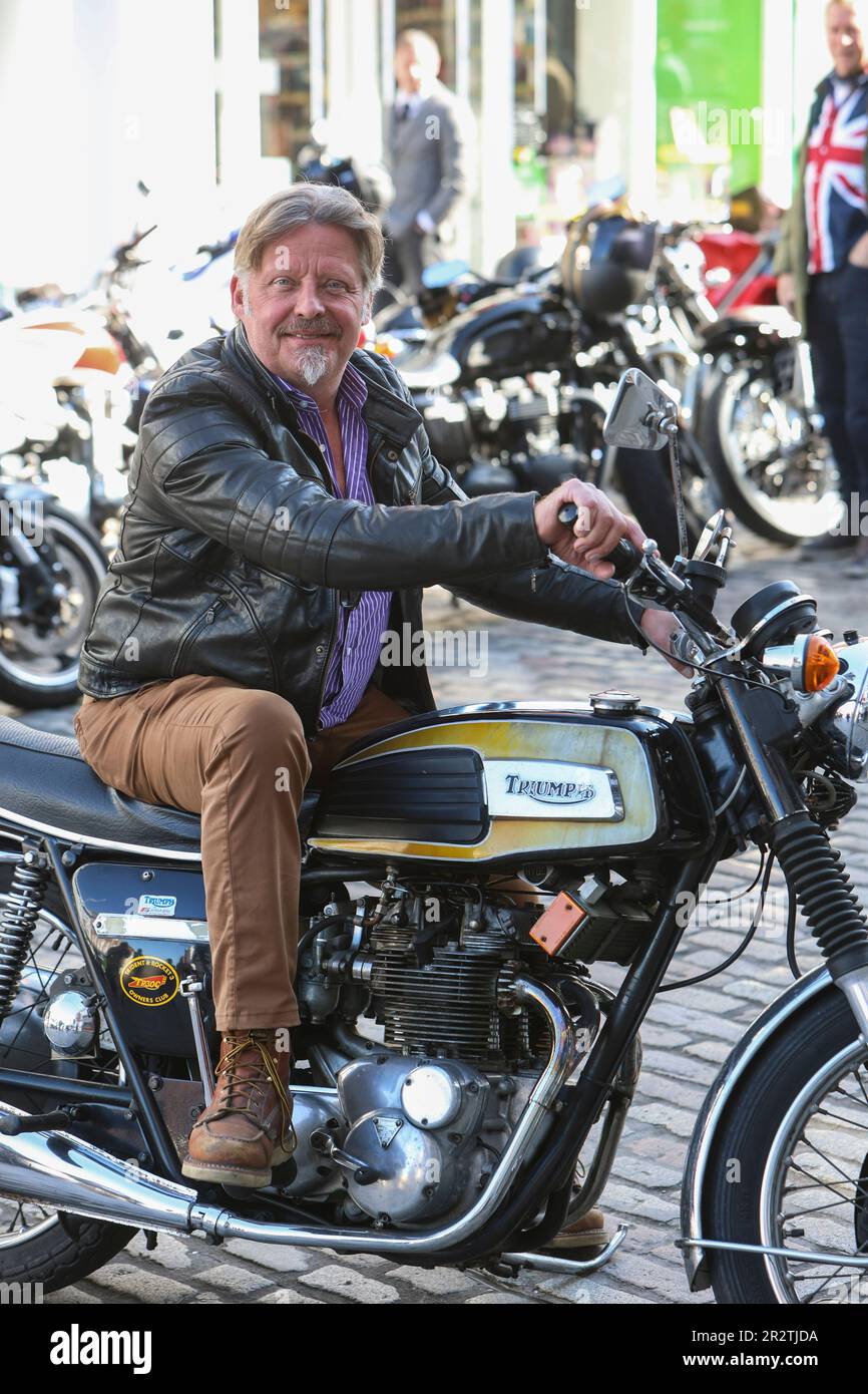 EDITORIAL USE ONLY Charley Boorman at the start of the
