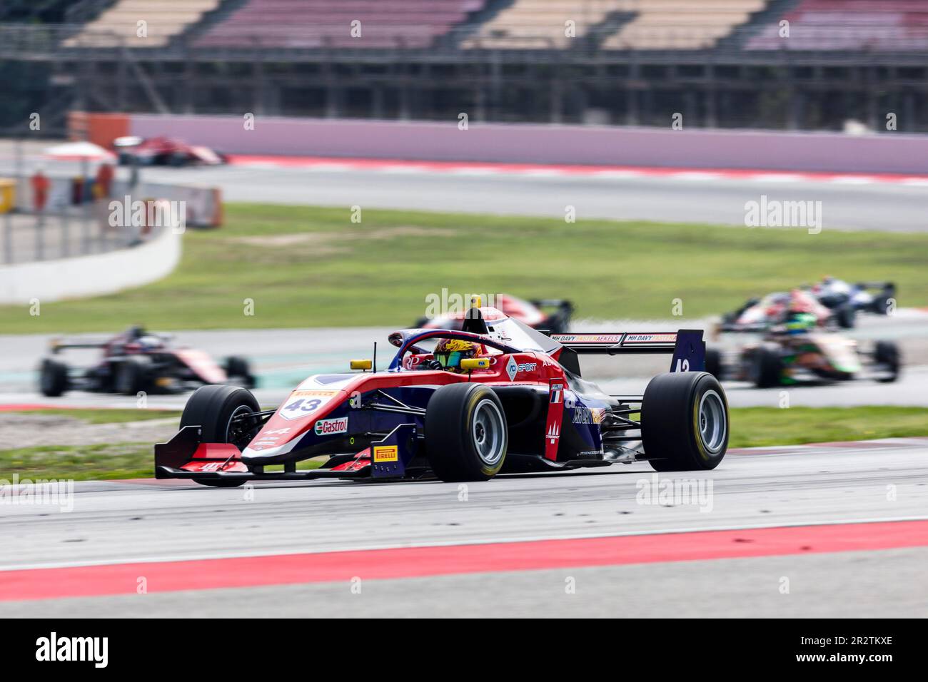 21st May 2023; Circuit de Barcelona-Catalunya, Barcelona, Catalonia, Spain: 6 Hours of Barcelona, Day 2; Owen Tangavelou (FRA) driving the Trident Formula Regional European Championship by Alpine Credit: Action Plus Sports Images/Alamy Live News Stock Photo