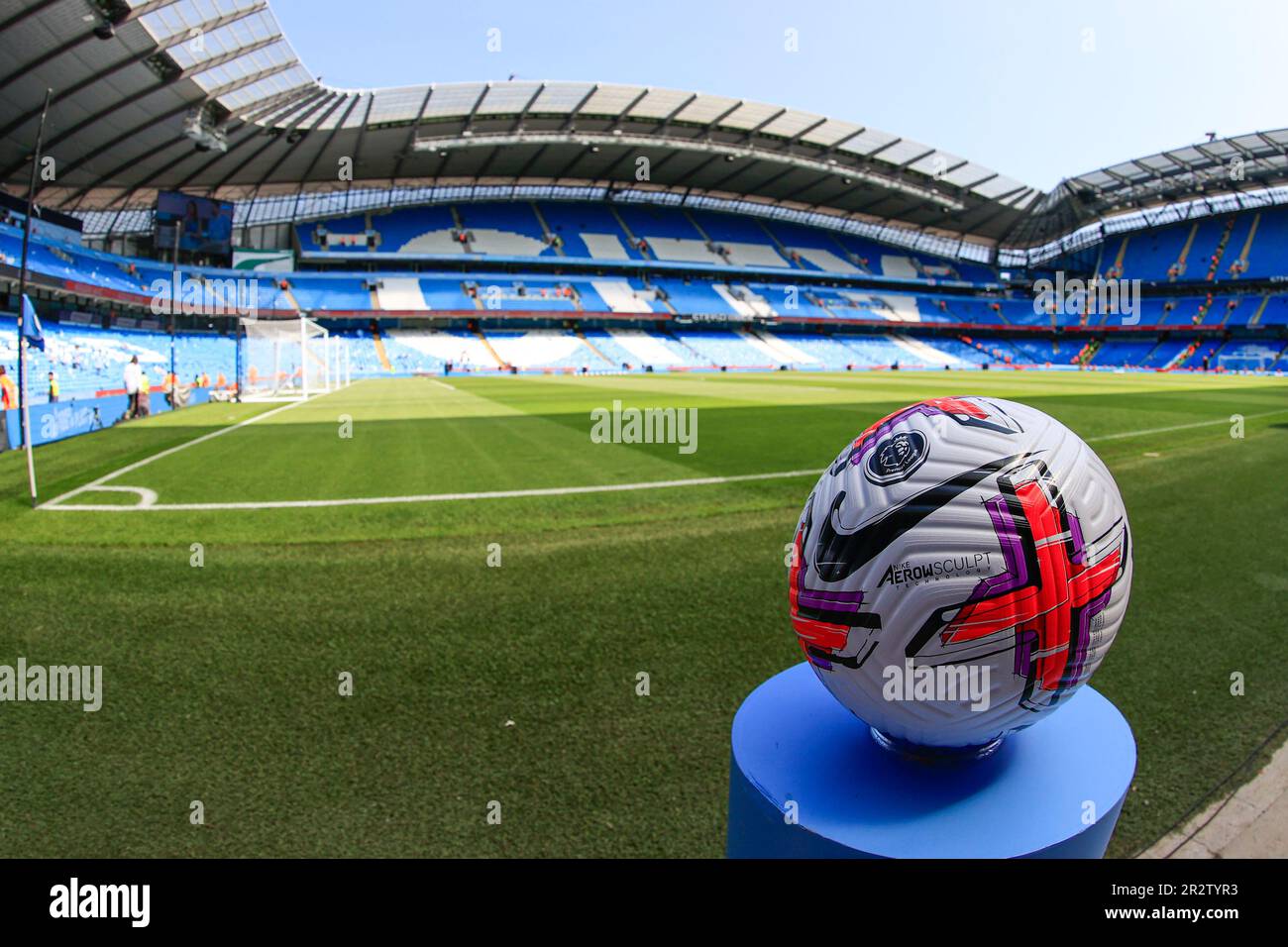 Todays match ball ahead of the Premier League match Manchester City vs