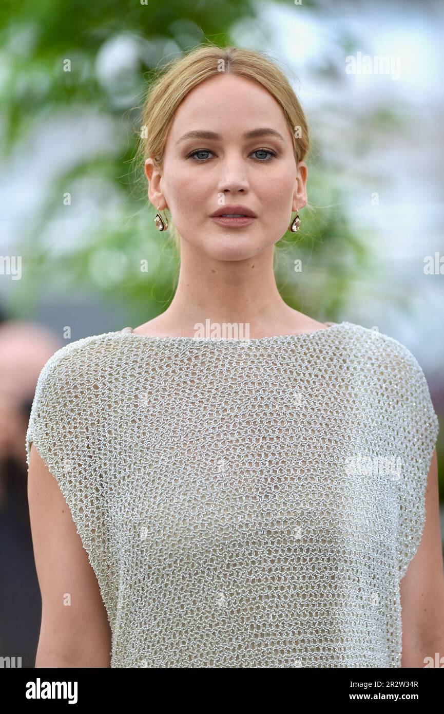 Cannes, France. 21st May, 2023. Producer Jennifer Lawrence attends the