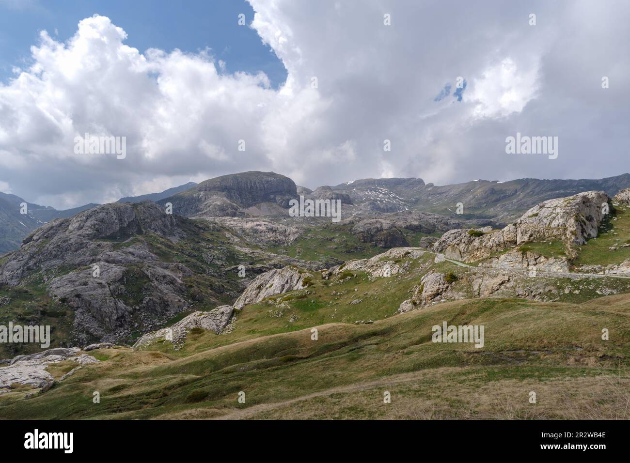 Maritime Alps mountain range, South France Stock Photo