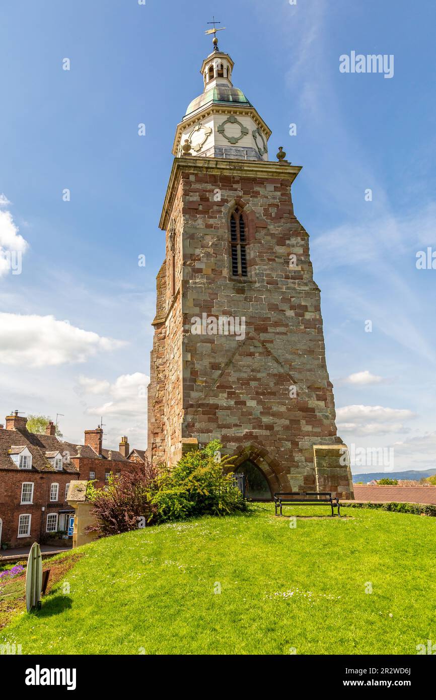 Upton Heritage Centre exterior and garden. Upton on Severn Stock Photo