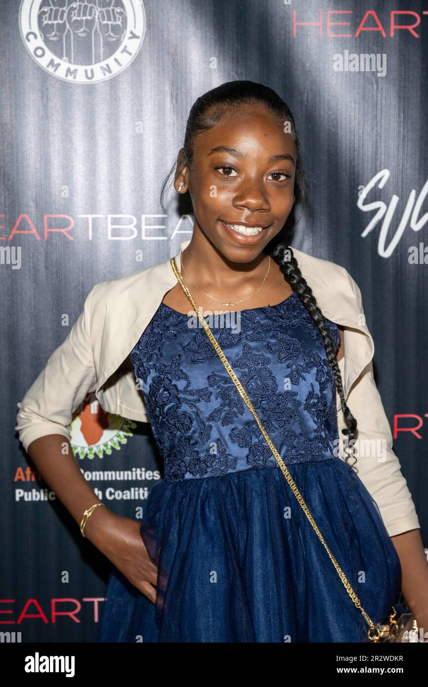 Los Angeles, California, USA. 20th May, 2023. Actress Tristian Bobo attends 'Heartbeat' Short Film Premiere at Succulent Studios, Los Angeles, CA May 20th, 2023 Credit: Eugene Powers/Alamy Live News Stock Photo