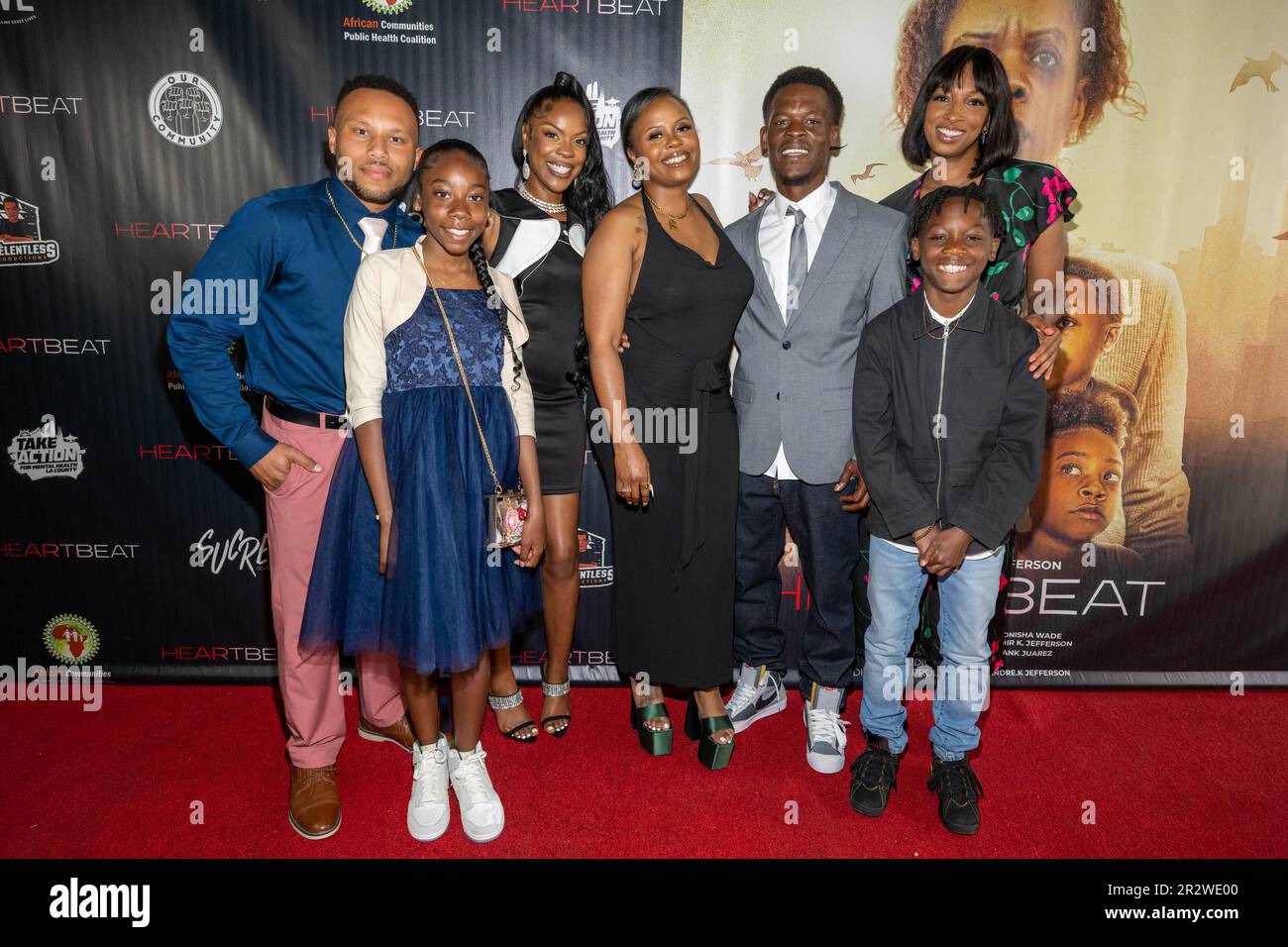Los Angeles, California, USA. 20th May, 2023. Cast of "Heartbeat" attends "Heartbeat" Short Film