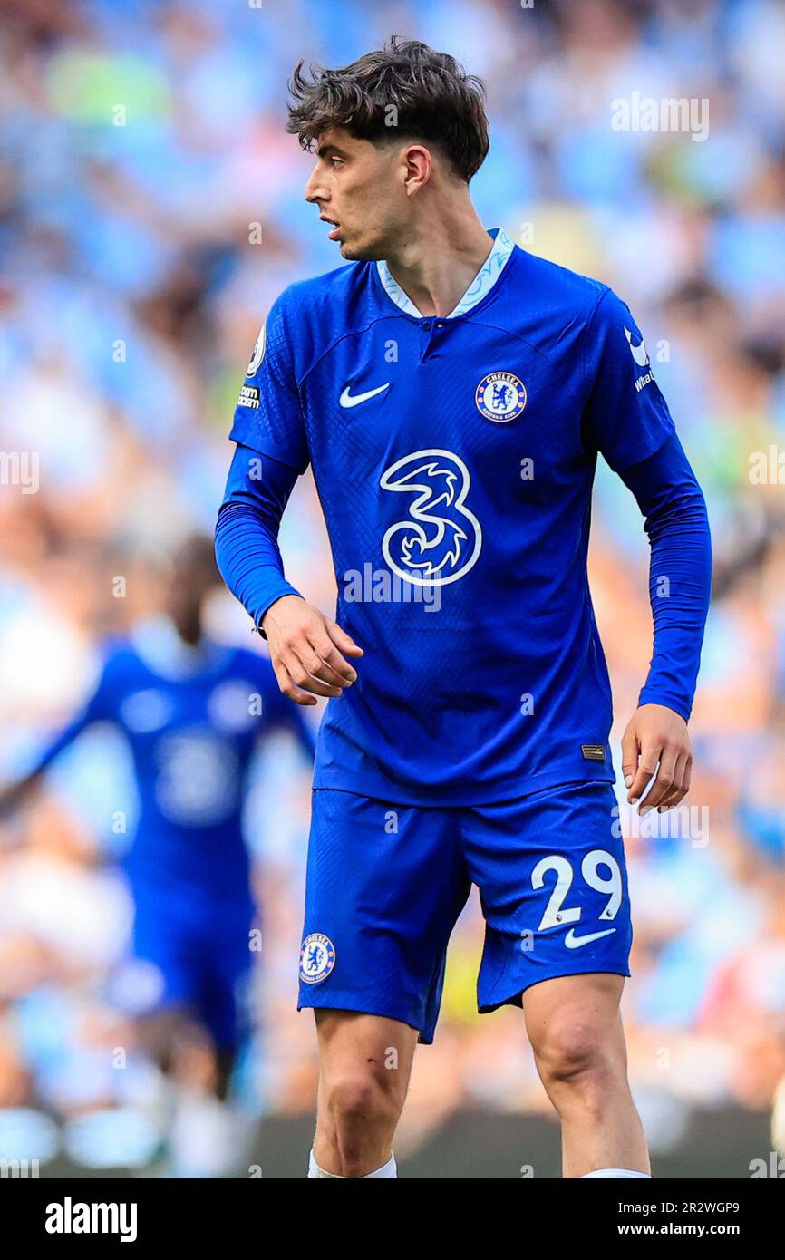 Kai Havertz #29 of Chelsea during the Premier League match