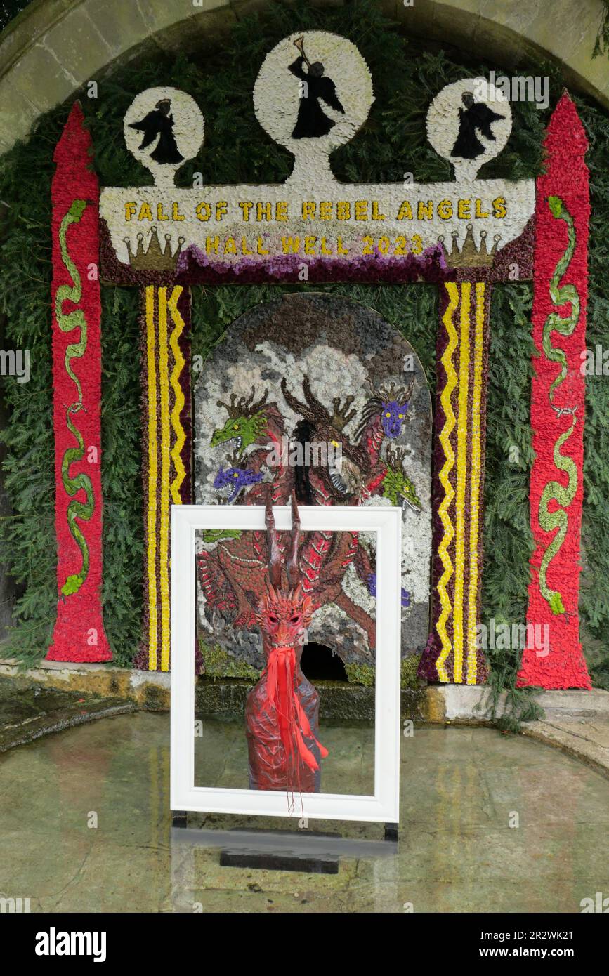 Tissington Well Dressings 2023 Hall Well Stock Photo Alamy