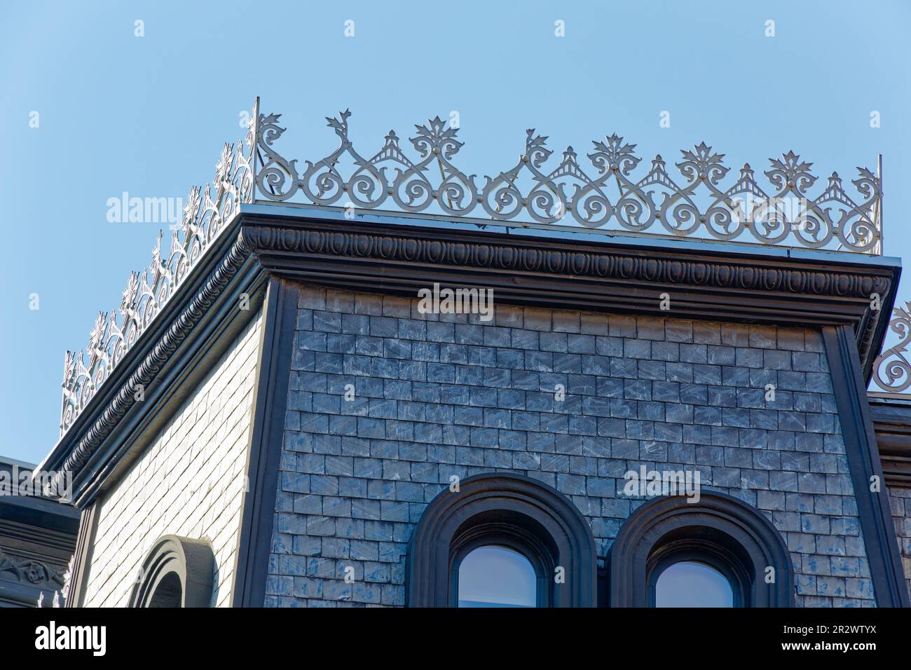 Under this fanciful Second Empirestyled roof, the Arnold Constable