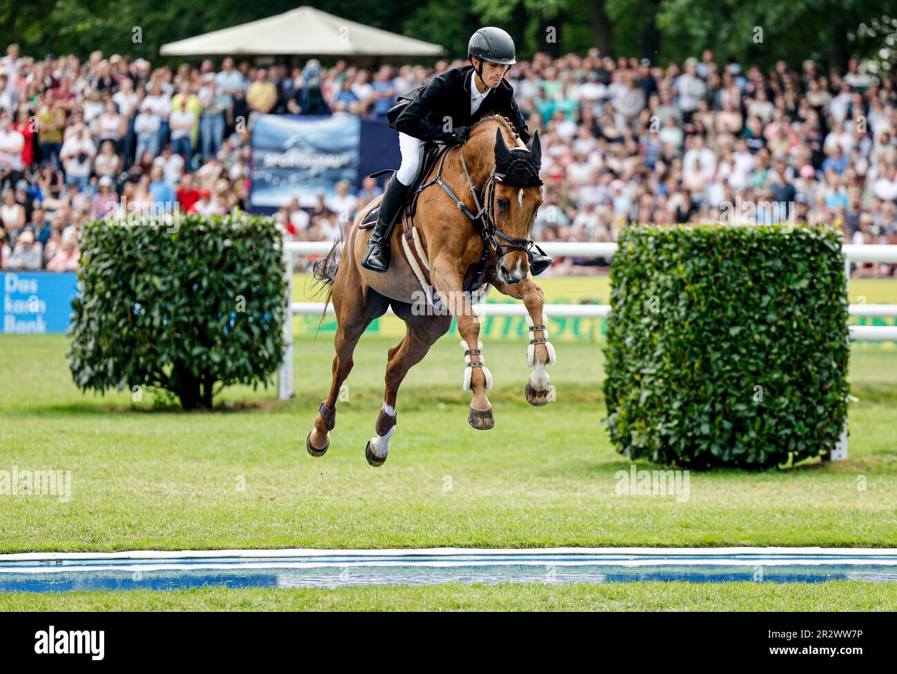 Hamburg, Germany. 21st May, 2023. Equestrian sport German Show Jumping