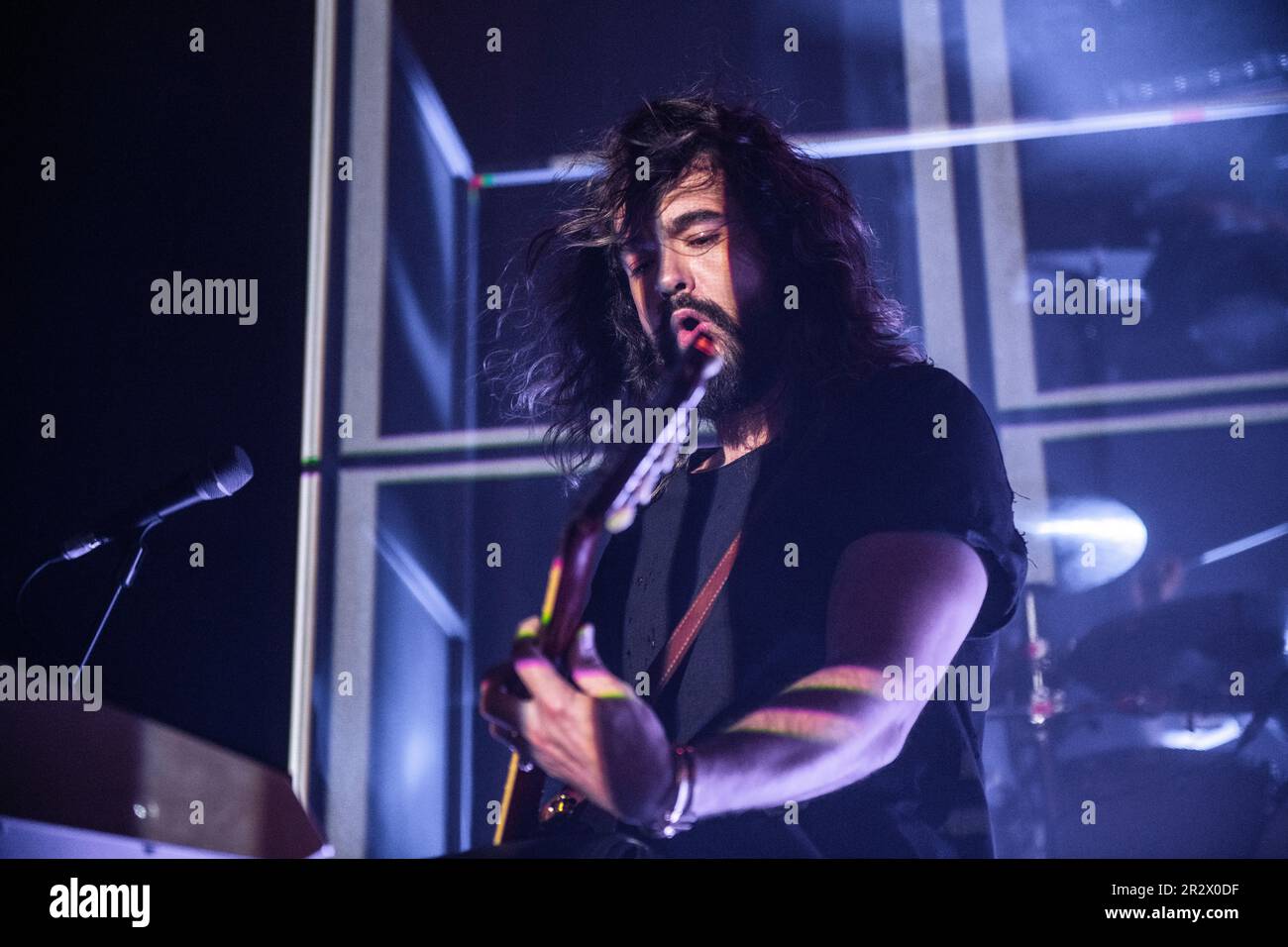 Tokio Hotel performing at Sala Apolo, Barcelona 12 May 2023. Photographer: Ale Espaliat Stock Photo