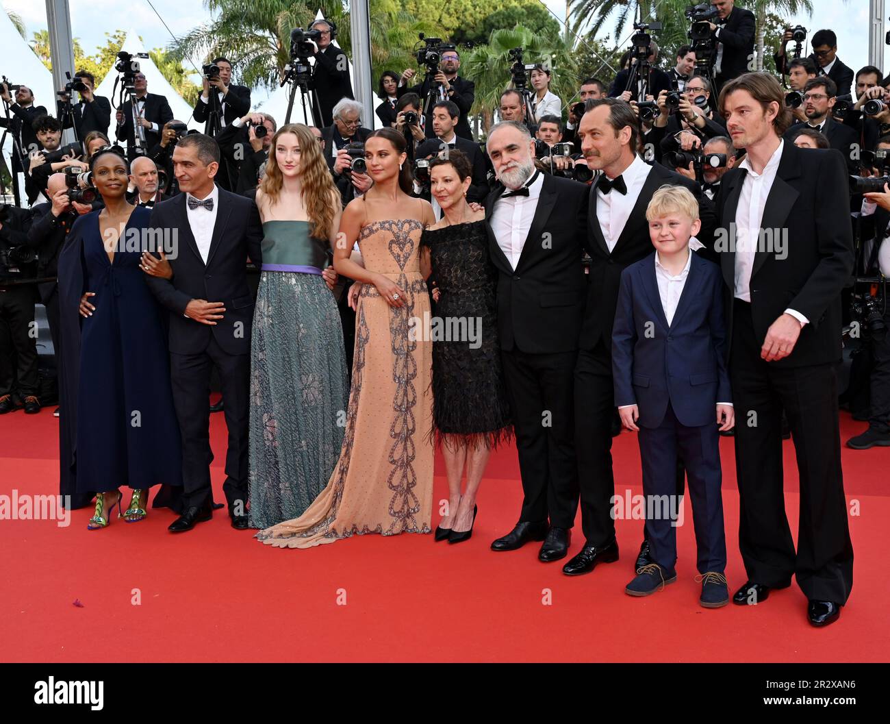 Cannes, France. 21st May, 2023. CANNES, FRANCE. May 21, 2023: Mina ...
