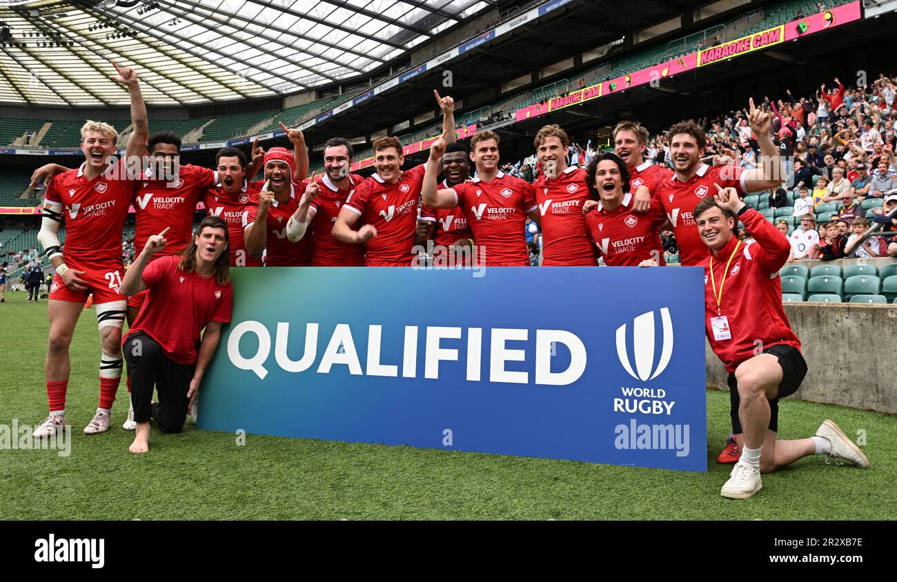 London, UK. . 21st May, 2023. 21st May 2023; Twickenham Stadium, London