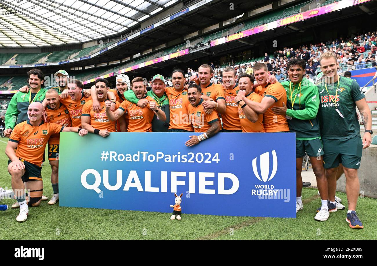 London, UK. . 21st May, 2023. 21st May 2023; Twickenham Stadium, London