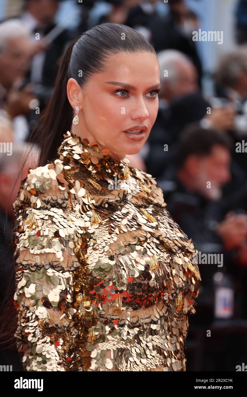 Cannes, France. 21st May, 2023. Adriana Lima attends the "Killers Of