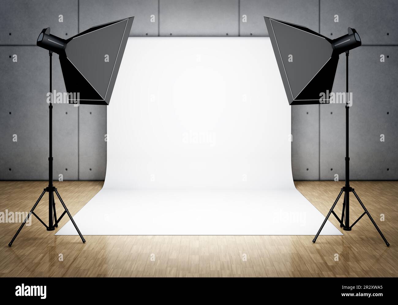 3D rendering of a shooting background Stock Photo Alamy