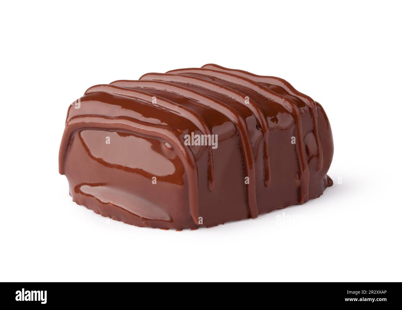 Chocolate candy isolated on white background Stock Photo - Alamy