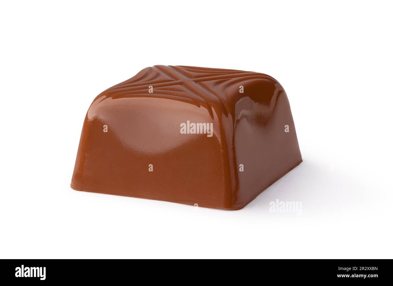 Chocolate candy isolated on white background Stock Photo - Alamy