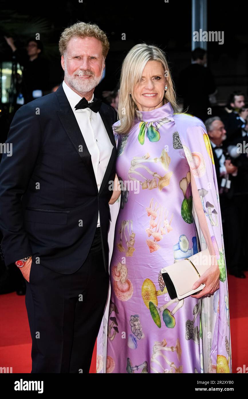 Will Ferrell, Viveca Paulin 76th Cannes Film Festival Red Carpet 