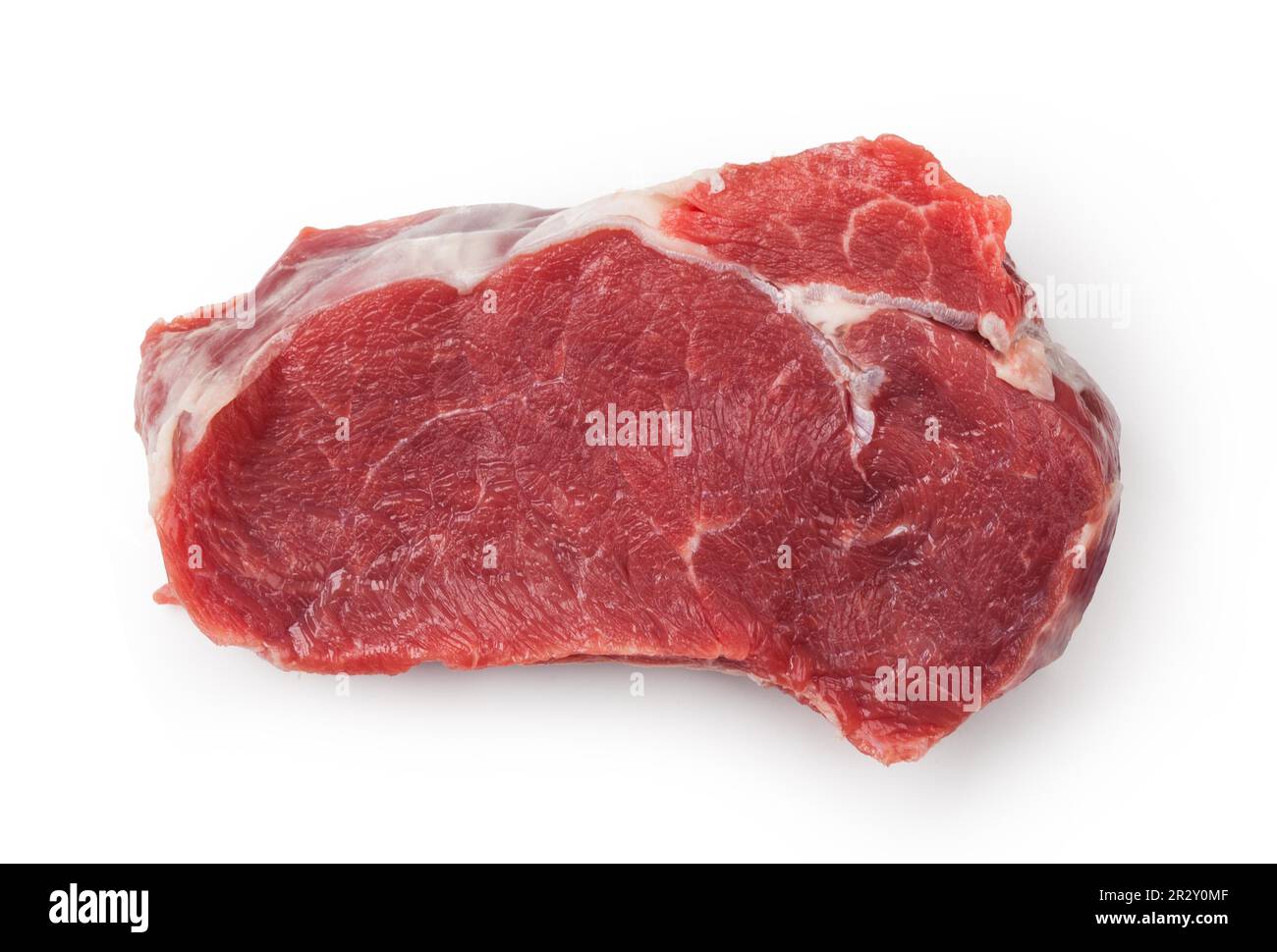 Raw beef meat isolated on white Stock Photo - Alamy