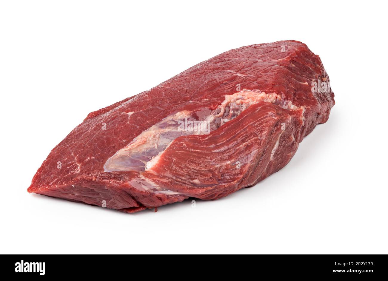 Raw beef meat isolated on white Stock Photo - Alamy