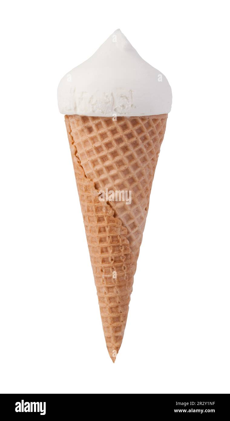 ice cream isolated on white background Stock Photo - Alamy