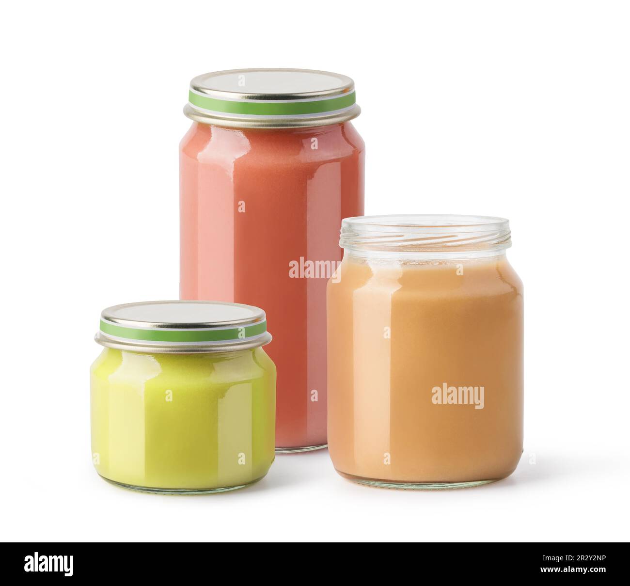 baby puree isolated on white background Stock Photo - Alamy