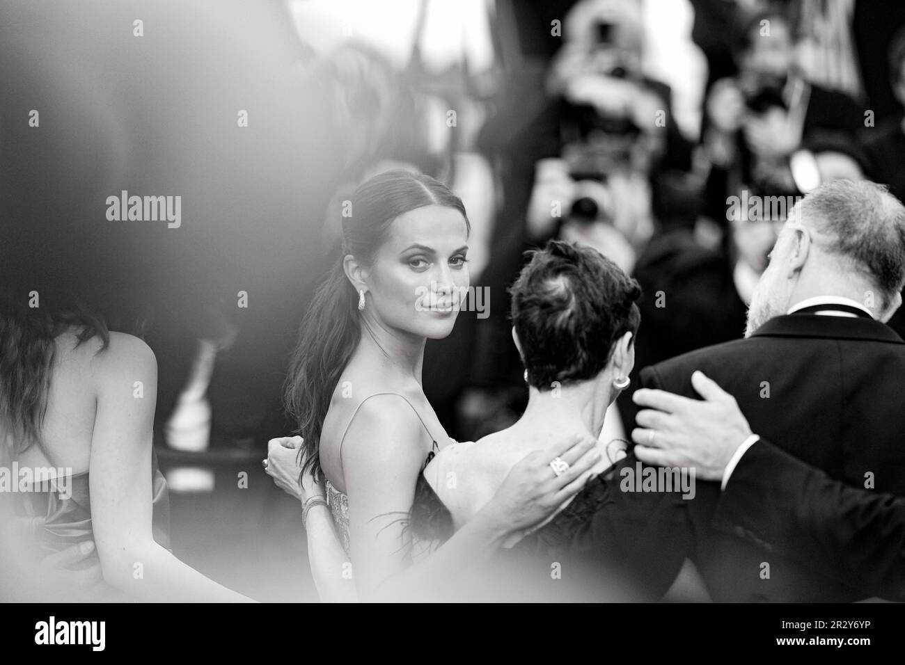 Cannes, Cannes, France. 21st May, 2023. Actress ALICIA VIKANDER attends