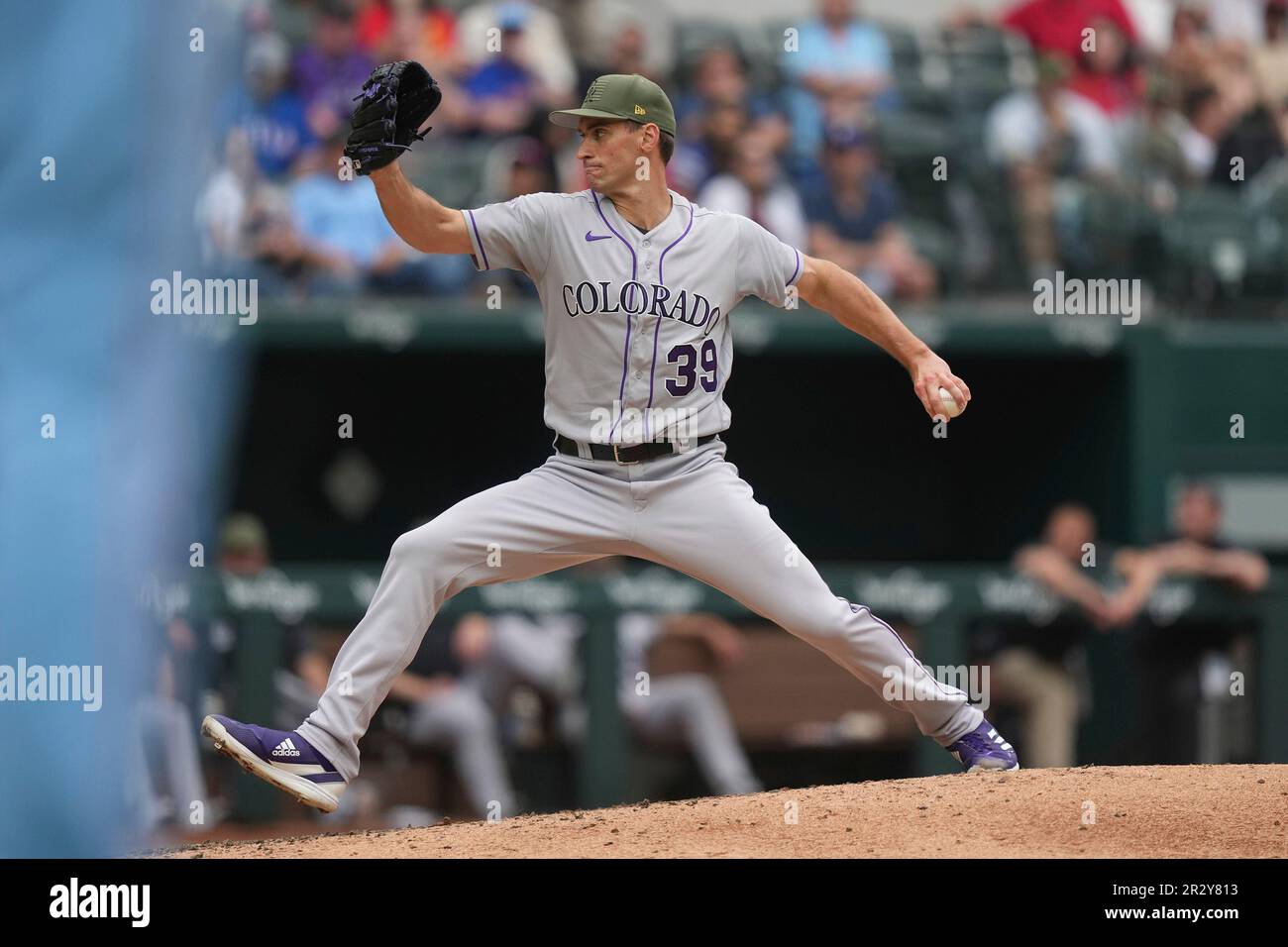 Colorado Rockies relief pitcher Brent Suter throws during a