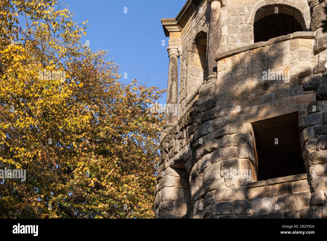 Spiegelsberge Landscape Park Halberstadt Belvedere Stock Photo Alamy