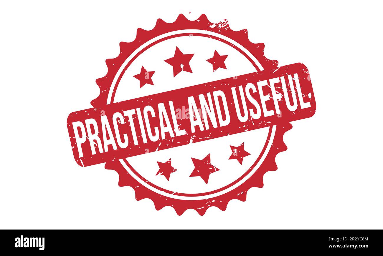 Practical and Useful Rubber Stamp Seal Vector Stock Vector