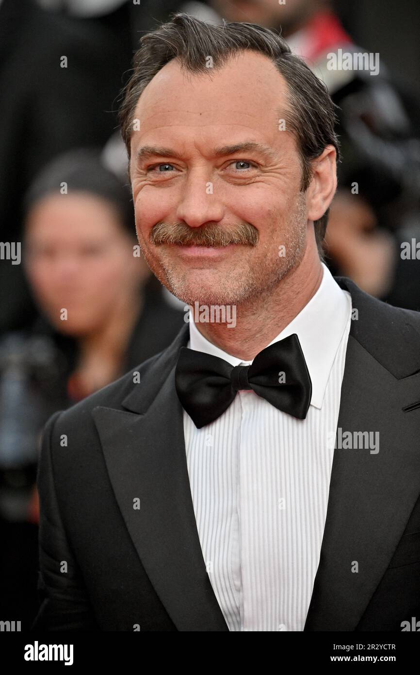 Cannes, France. 21st May, 2023. Jude Law at the premiere of the movie ...