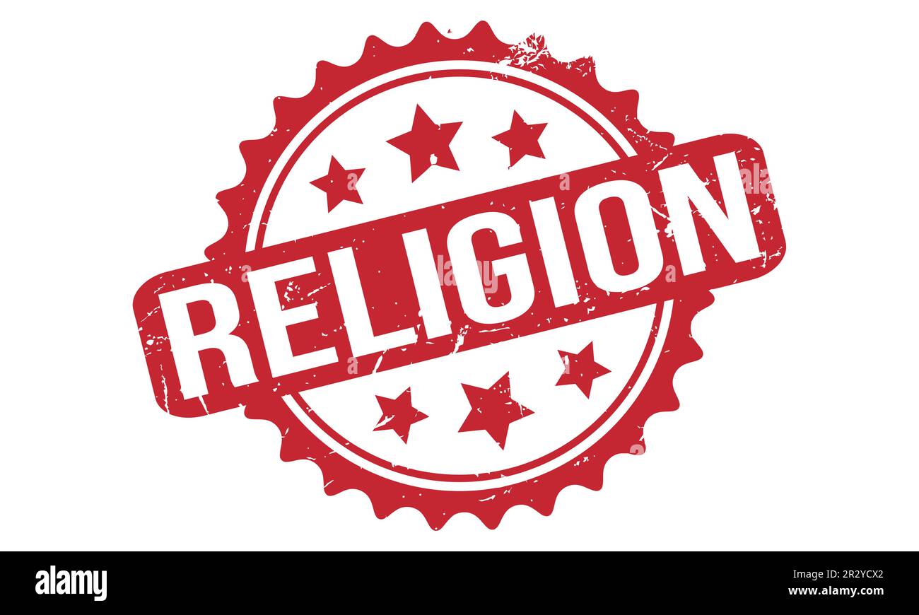 Religion Rubber Stamp Seal Vector Stock Vector Image & Art Alamy