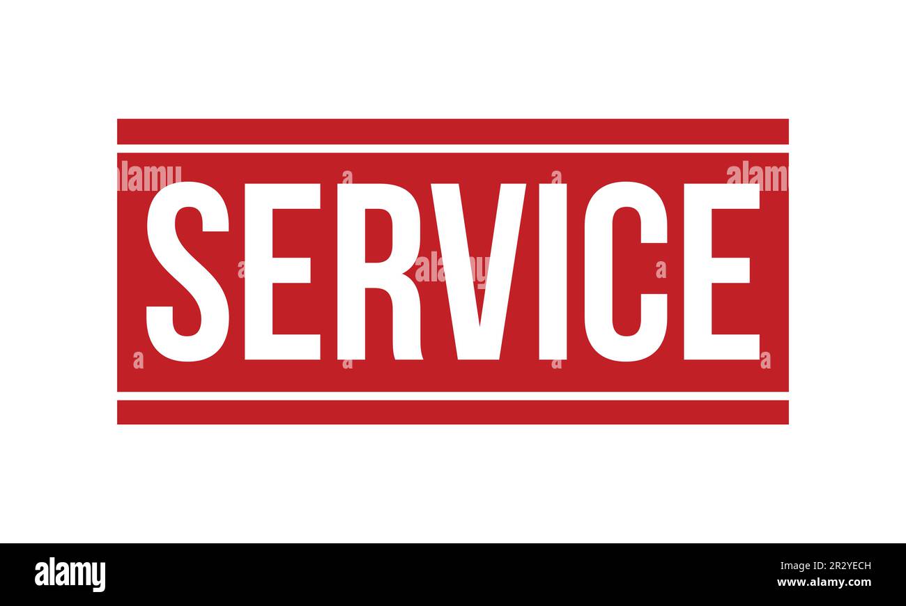 Service Rubber Stamp Seal Vector Stock Vector Image & Art - Alamy