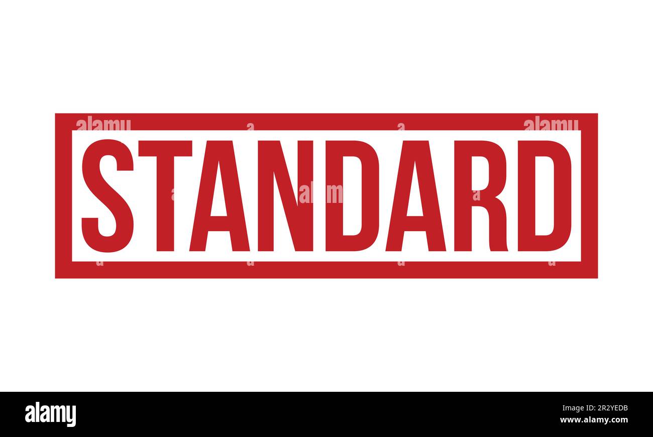 Standard Rubber Stamp Seal Vector Stock Vector Image & Art - Alamy