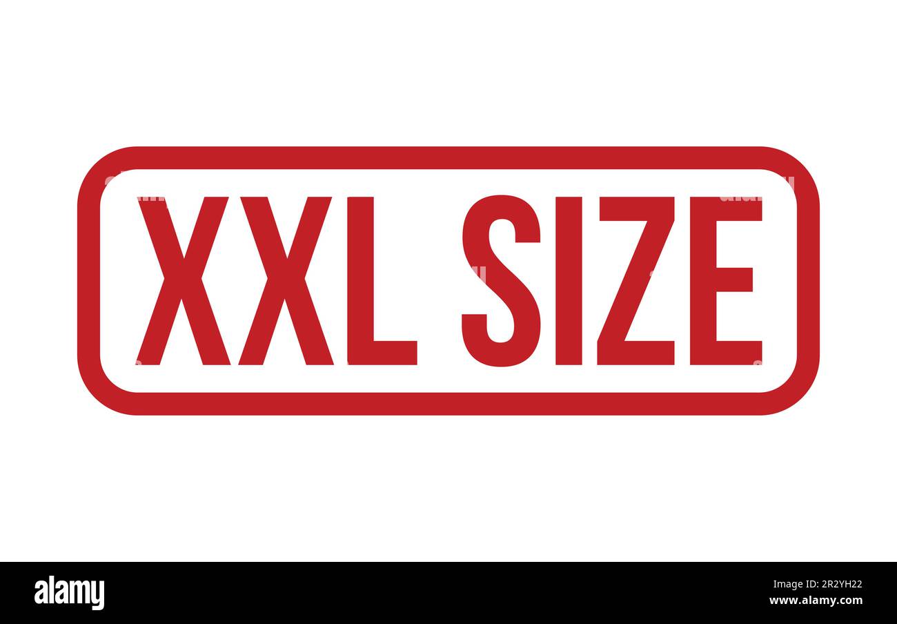 XXL Size Rubber Stamp Seal Vector Stock Vector Image & Art Alamy