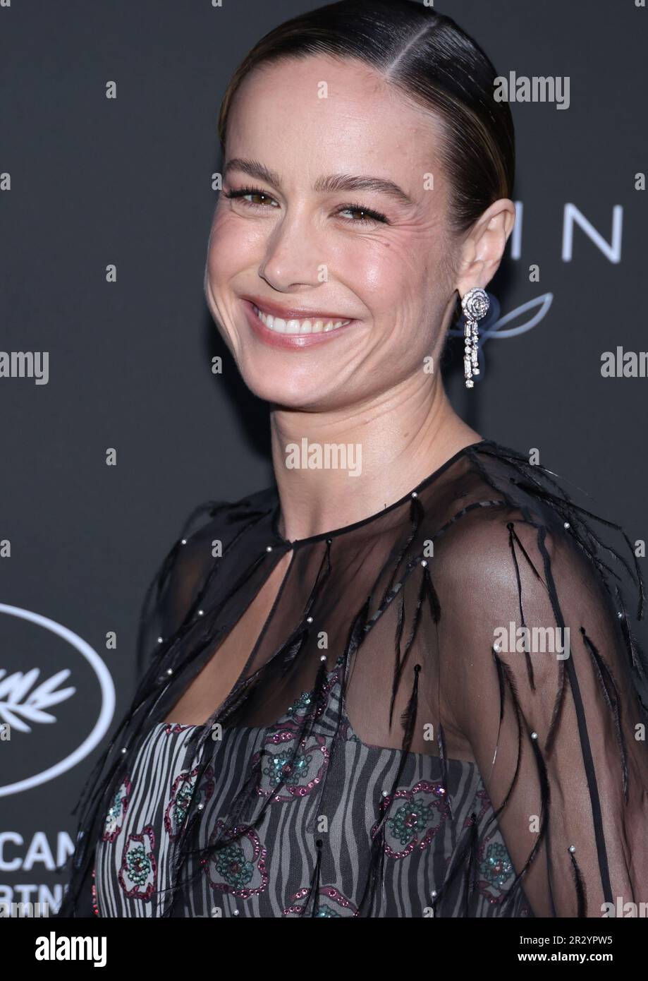 Cannes, France. 20th May, 2023. Brie Larson attends the 2023 "Kering