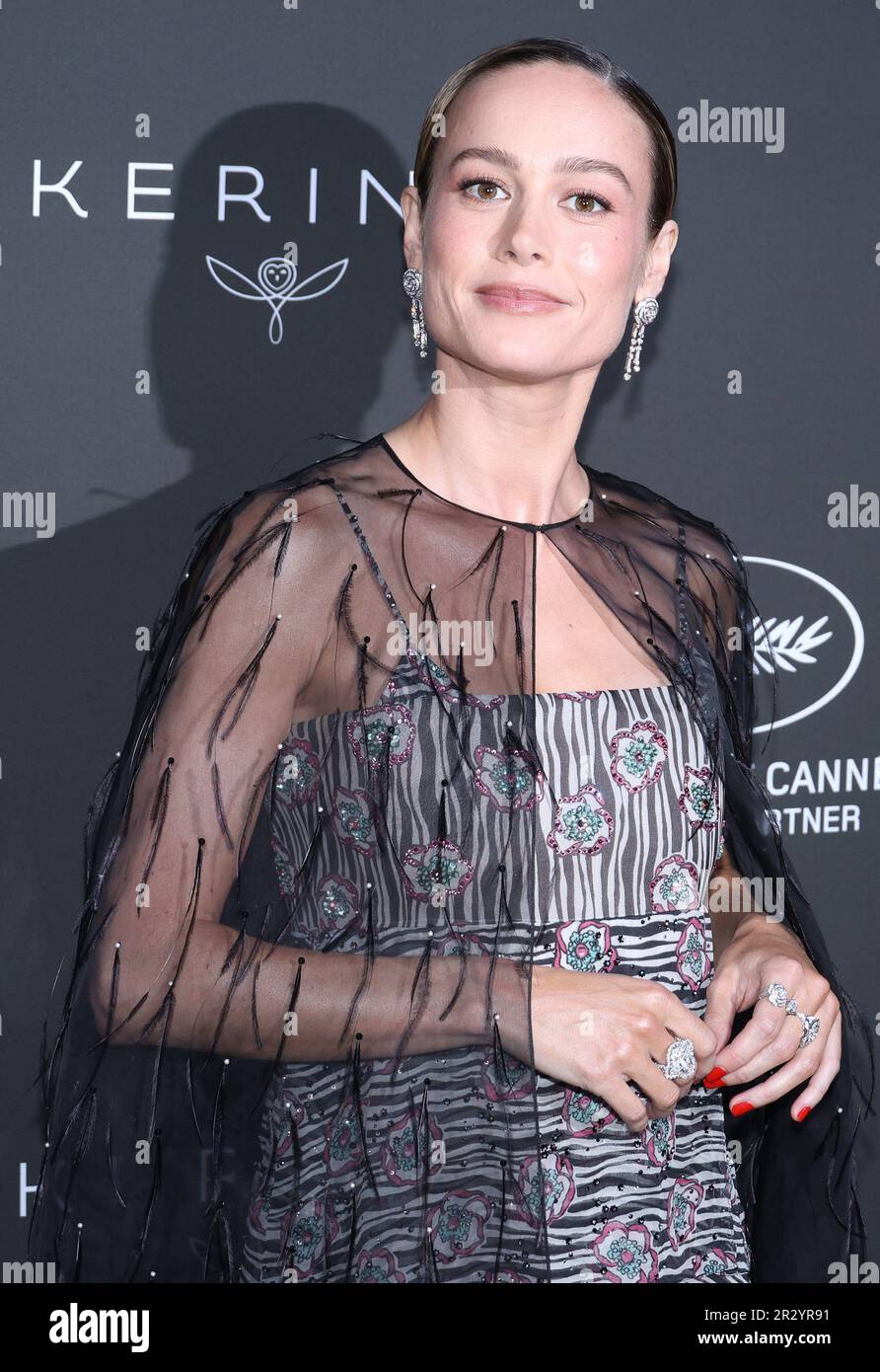 Cannes, France. 20th May, 2023. Brie Larson attends the 2023 "Kering