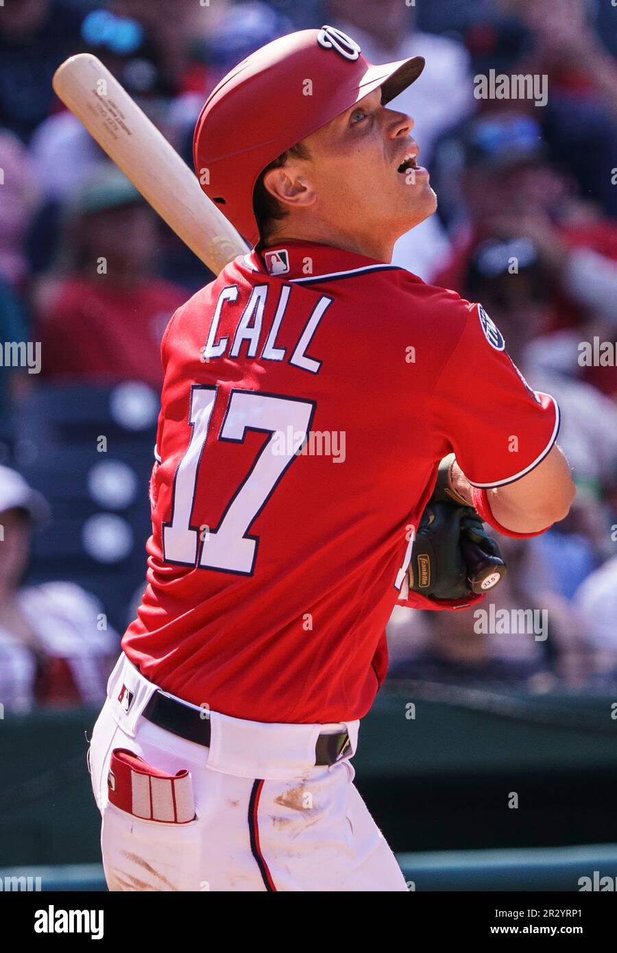 WASHINGTON, DC - MAY 21: Washington Nationals Left Fielder Alex Call