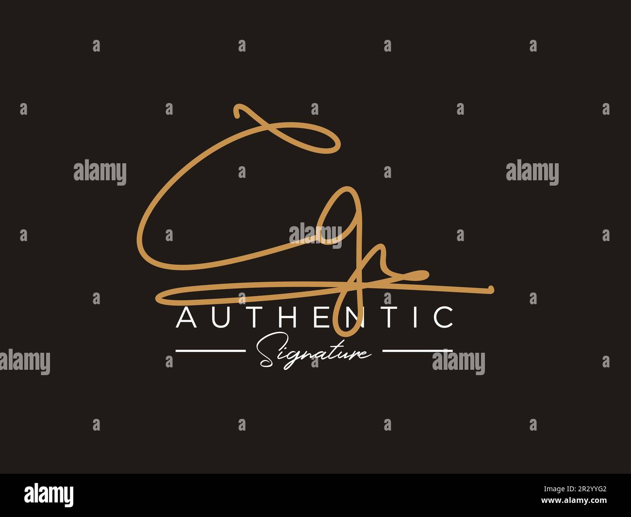 CG Signature Logo Template Vector Stock Vector Image & Art - Alamy