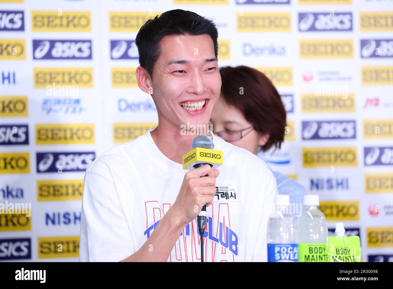 Kanagawa, Japan. 20th May, 2023. Woo Sanghyeok (KOR) Athletics World