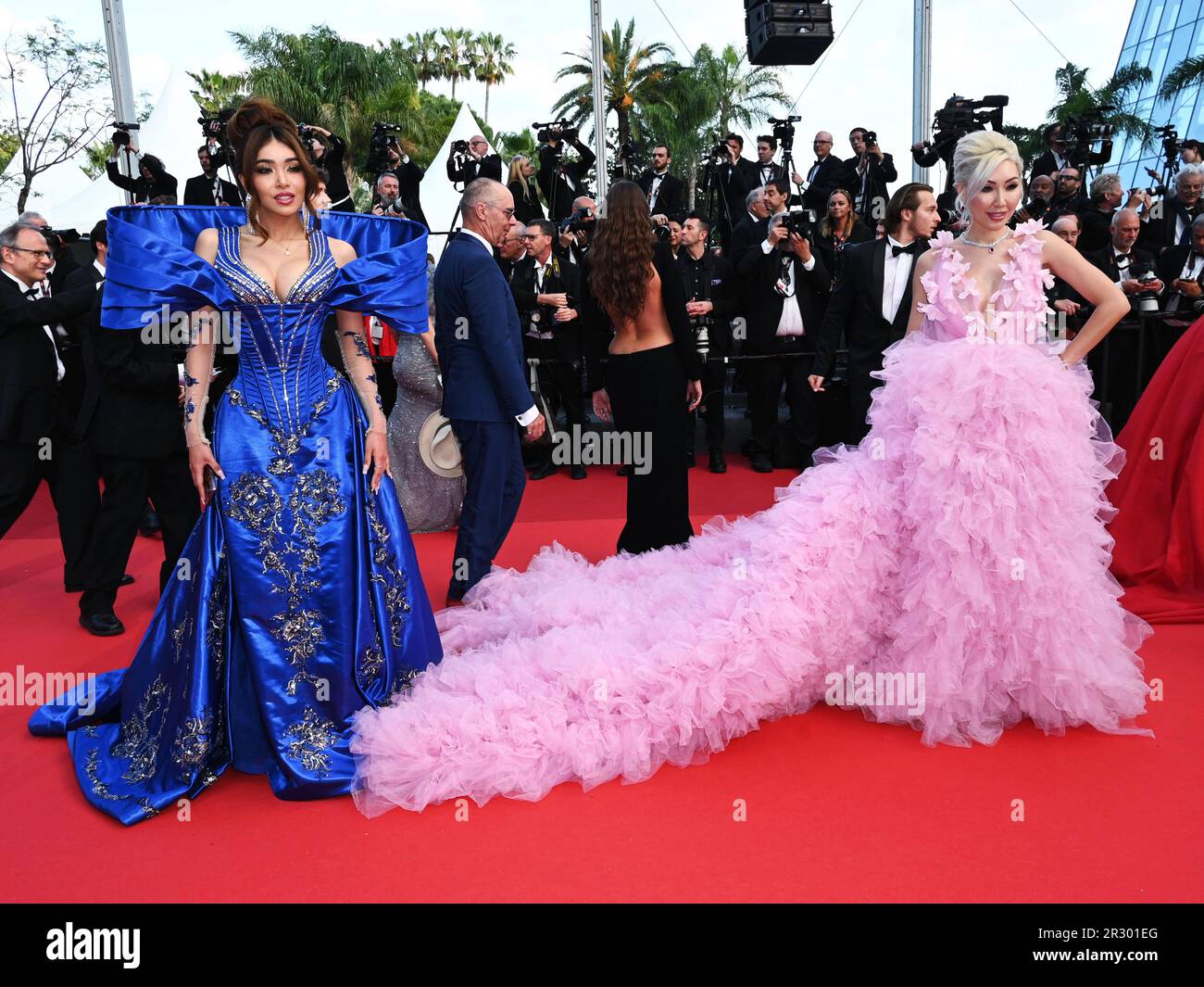 Cannes, France. 21st May, 2023. 76th Cannes Film Festival 2023, evening