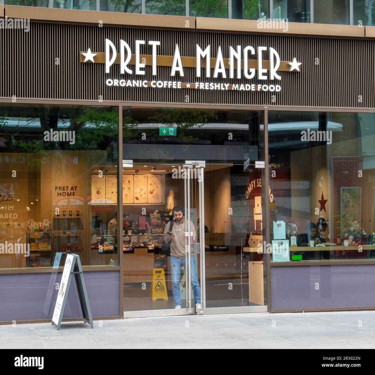 London, UK - May, 8, 2023 : Pret A Manger shop in London. UK. Stock Photo